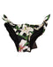 Lilies Print Drawstring Bikini Bottom by Dolce &amp; Gabbana XL Women