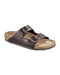 Natural Leather Regular Fit Sandal with Buckle Closure - 36 EU