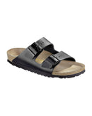 Adjustable Natural Leather Sandals with Arch Support - 40 EU