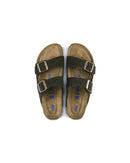 Soft Footbed Leather Sandals with Adjustable Straps - 37 EU