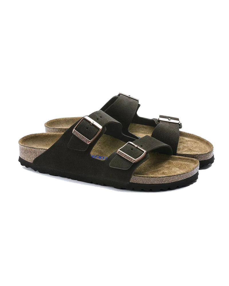 Soft Footbed Leather Sandals with Adjustable Straps - 37 EU