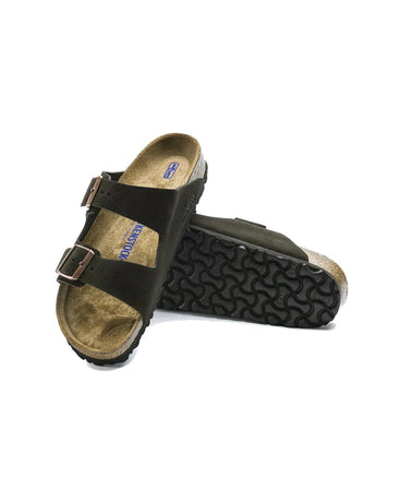 Soft Footbed Leather Sandals with Adjustable Straps - 39 EU