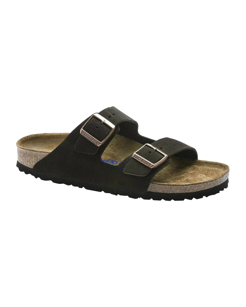 Soft Footbed Leather Sandals with Adjustable Straps - 40 EU