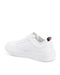 Synthetic Leather Rubber Sole Sneaker - 39 EU