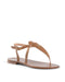 Tropical Print Leather Sandals - 35 EU