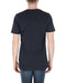 Blue Cotton T-Shirt Made in Italy - XL