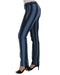 Blue Striped Cotton Stretch Denim Jeans - Dolce &amp; Gabbana 40 IT Women