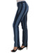 Blue Striped Cotton Stretch Denim Jeans - Dolce &amp; Gabbana 36 IT Women