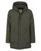 Fred Mello Technical Fabric Jacket with Hood and Zipper Closure L Men