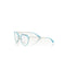 Tiffany Aviator Eyeglasses with Metal Rods One Size Women