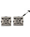 Embroidered Logo Wool Wristband Set One Size Men