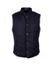 Wool and Cashmere Vest with Button Closure and Multiple Pockets 54 IT Men