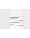 White Silk Mens Tie Scarf Wrap with Polka Dotted Fringes One Size Men