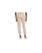 Loose Fit Fleece Pants with Elastic Cuffs - M