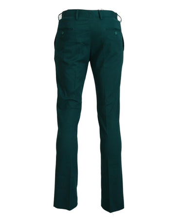 Brand New BENCIVENGA Green Cotton Pants 52 IT Men