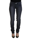 Authentic ACHT Skinny Jeans with Logo Details W26 US Women