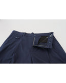 Authentic Dolce &amp; Gabbana Chino Shorts with Logo Details 52 IT Men