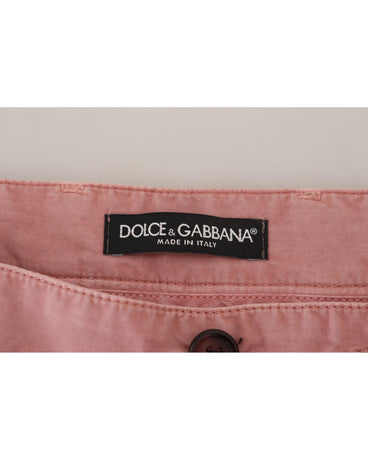 100% Authentic Dolce & Gabbana Chino Shorts 48 IT Men