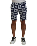 Casual Chinos Shorts with Logo Crown Print 50 IT Men