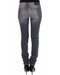 Authentic Ermanno Scervino Gray Skinny Jeans with Logo Details W26 US Women