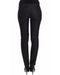 Authentic Ermanno Scervino Black Skinny Jeans with Logo Details W26 US Women