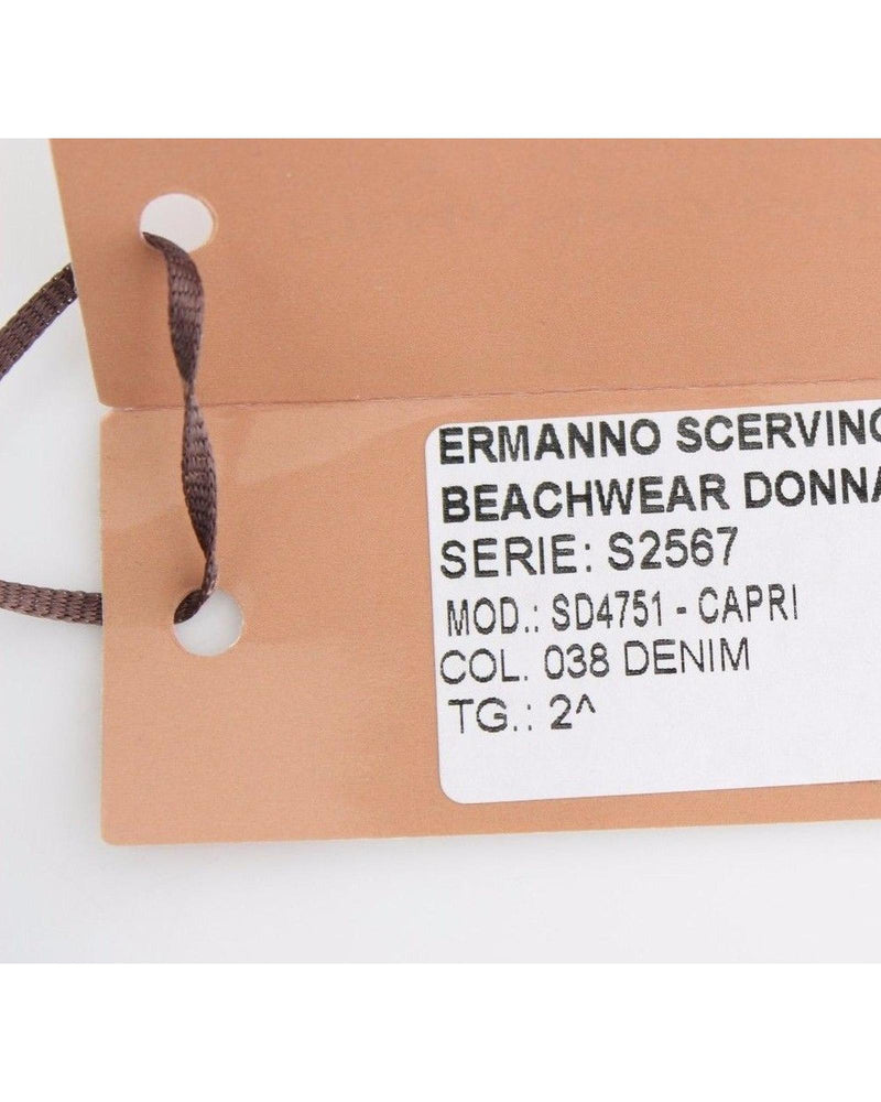 Authentic Ermanno Scervino Capri Jeans with Logo Details 40 IT Women