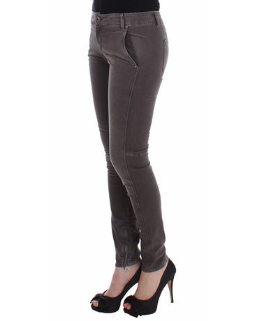 Authentic Ermanno Scervino Gray Slim Leg Jeans W26 US Women