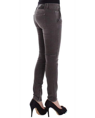 Authentic Ermanno Scervino Gray Slim Leg Jeans W26 US Women