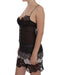 Floral Lace Lingerie Chemise Babydoll with Adjustable Straps 1 IT Women