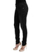 Authentic ACHT Slim Fit Black Jeans with Logo Details W26 US Women