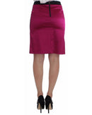 Authentic EXTE Straight Pencil Skirt with Logo Details 40 IT Women