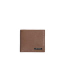 Embossed Leather Mens Wallet with Book Opening One Size Men