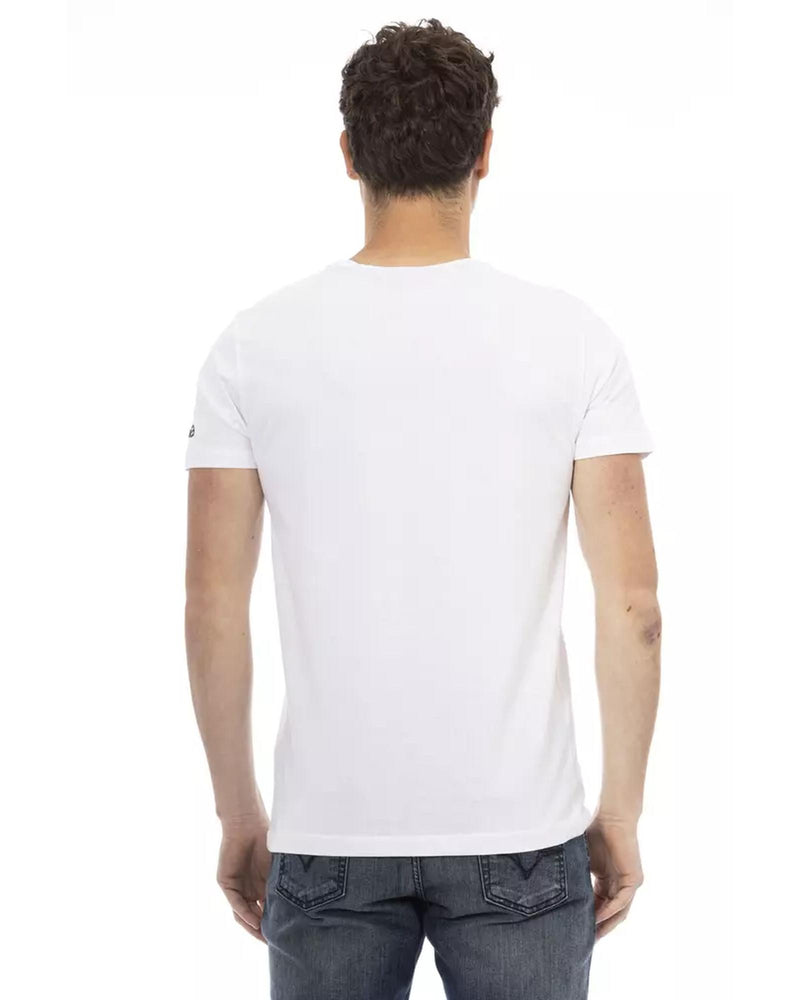 Printed Short Sleeve Round Neck T-shirt