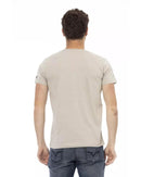 Printed Round Neck T-Shirt 2XL Men