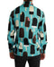Exclusive Dolce &amp; Gabbana Silk Shirt with Ice Cream Print 37 IT Men