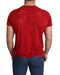 Authentic Guess Red Cotton Stretch T-shirt L Men