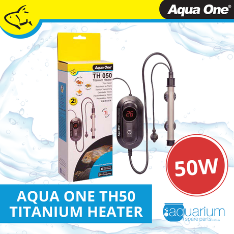 Aqua One TH 50 Titanium Heater 50W (15055)