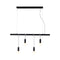 Bikkel 4 Lights Pendant Light - Black