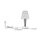 Eugenia Touch Table Lamp