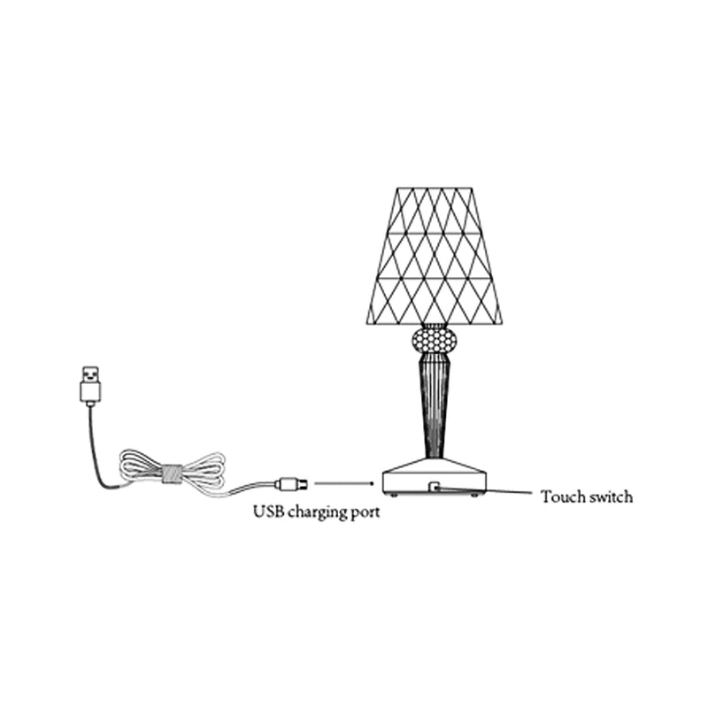 Eugenia Touch Table Lamp