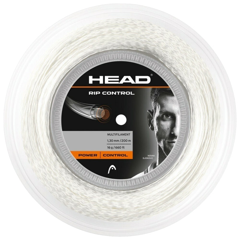 Head Rip Control 16g Tennis String Reel 200m 1.30mm Power Control - Natural