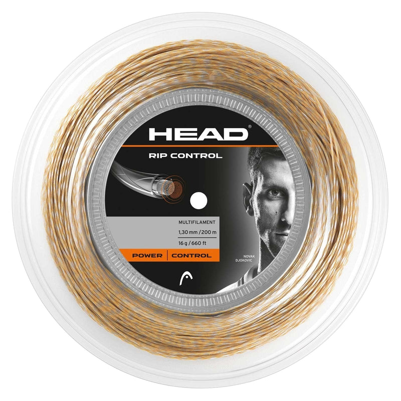 Head Rip Control 16g Tennis String Reel 200m 1.30mm Power Control - White
