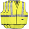 3x HUSKI Hi Vis Patrol Vest 3M Tape Safety Workwear High Visibility Bulk - Yellow - L