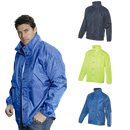 HUSKI STRATUS RAIN JACKET Waterproof Workwear Concealed Hood Windproof Packable