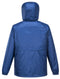 HUSKI STRATUS RAIN JACKET Waterproof Workwear Concealed Hood Windproof Packable - Cobalt - S