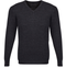 Mens Advatex Varesa Wool Pullover Jumper Cardigan V Neck - Charcoal - XL