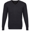 Mens Advatex Varesa Wool Pullover Jumper Cardigan V Neck - Charcoal - XS