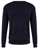 Mens Advatex Varesa Wool Pullover Jumper Cardigan - Navy - XXL