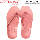 ARCHLINE Orthotic Thongs Arch Support Shoes Flip Flops - Pastel Pink - EUR 40