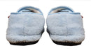 ARCHLINE Orthotic Plus Slippers Closed Scuffs Pain Relief Moccasins - Baby Blue - EU 40